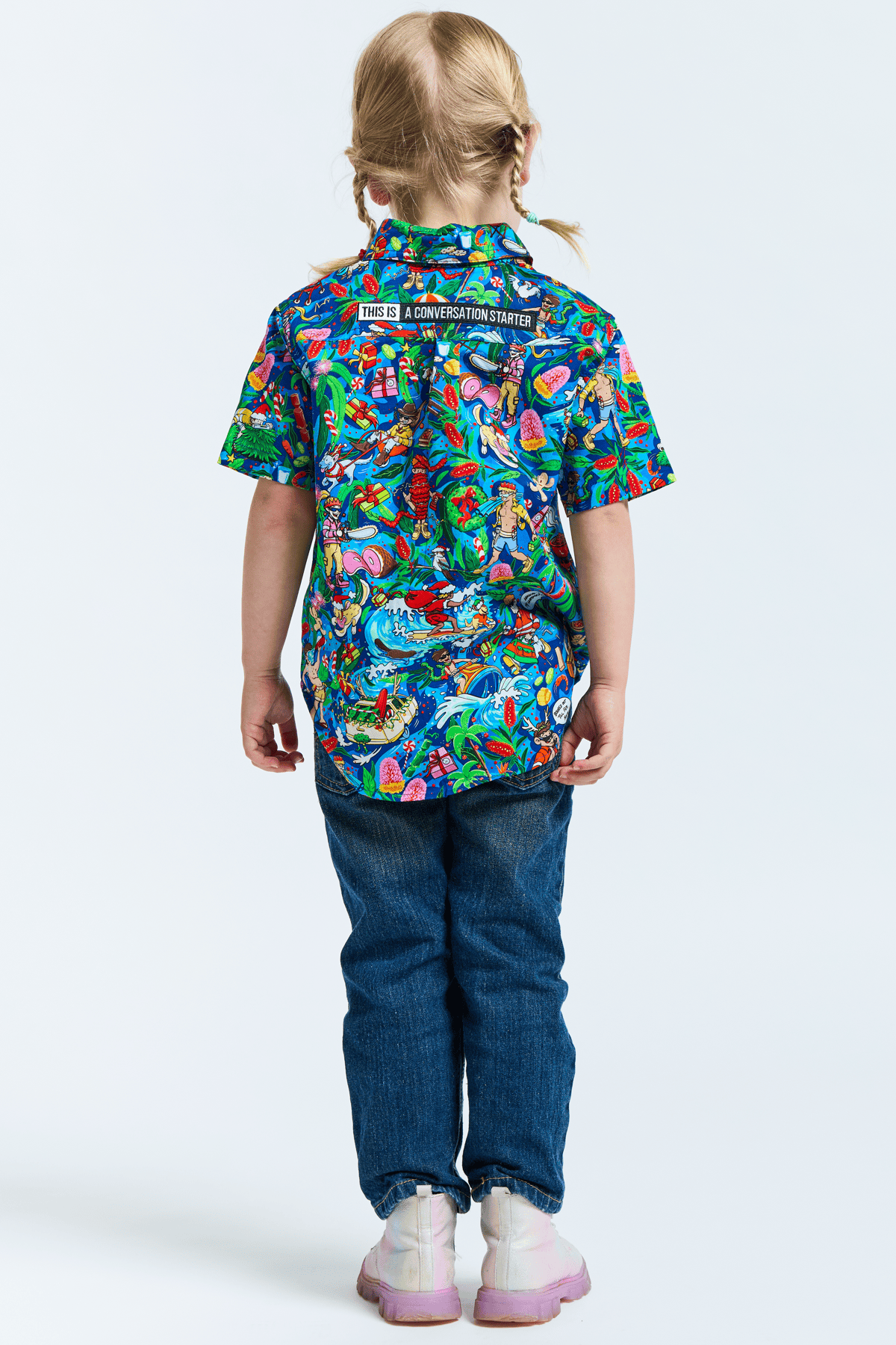 TradeMutt Kids Kids Wrap It Up Lightweight Work Shirt Kids Wrap It Up Lightweight Work Shirt