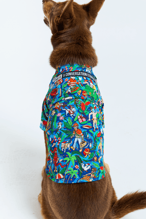 TradeMutt Headwear Dog Wrap It Up Lightweight Short Sleeve Shirt Dog Wrap It Up Lightweight Short Sleeve Shirt