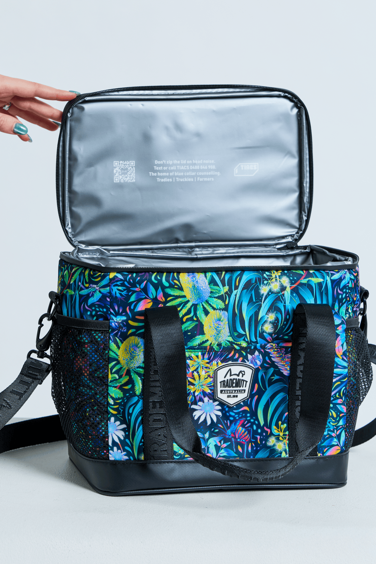 TradeMutt Lunch Purse True Blue Mountains Lunch Purse True Blue Mountains Lunch Purse | TradeMutt 22919