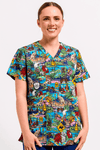 TradeMutt Scrubs Mission: Impossumble Unisex Scrub Top Mission: Impossumble Unisex Scrub Top