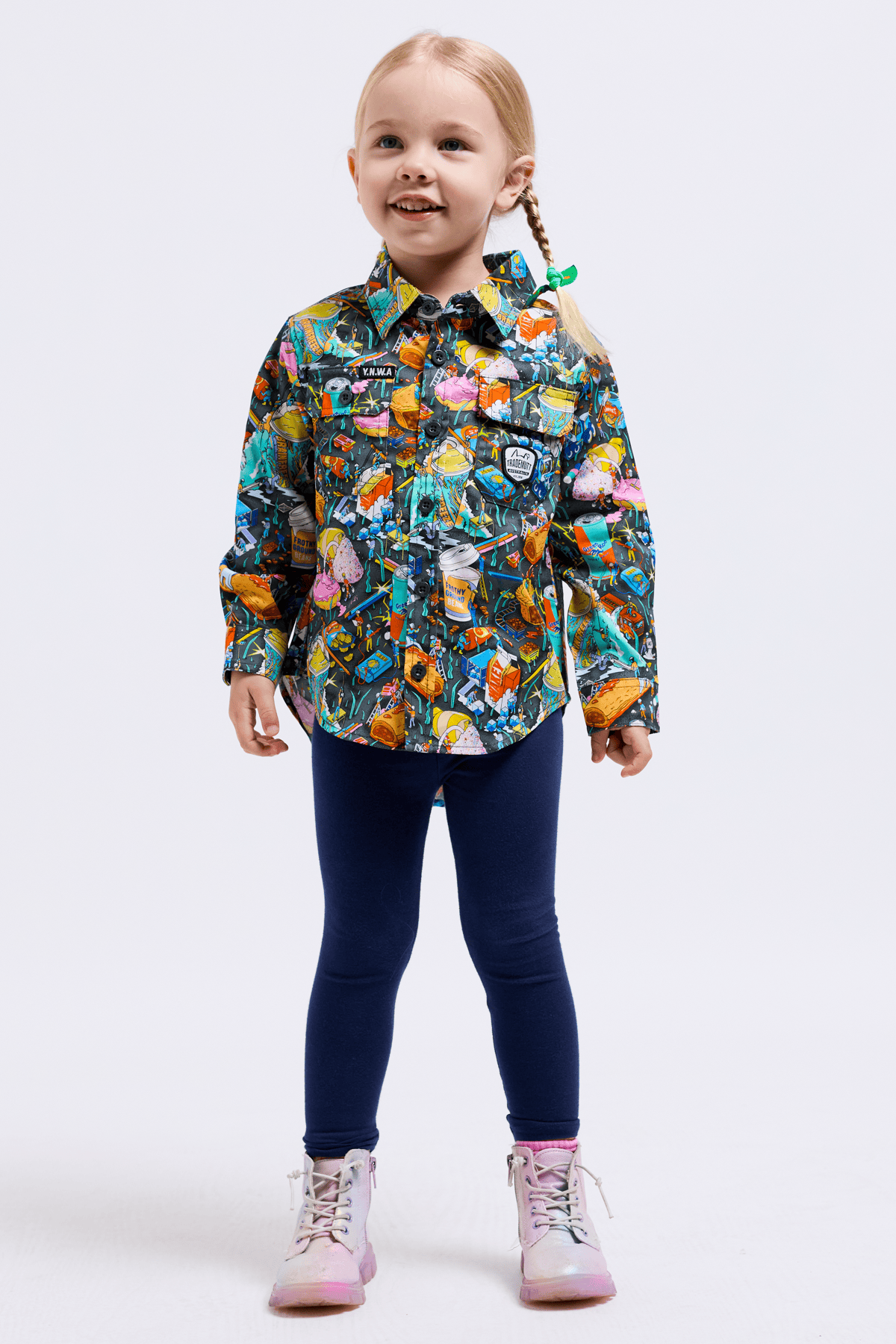 TradeMutt Kids Kids Servo Nation Army Work Shirt Kids Servo Nation Army Work Shirt