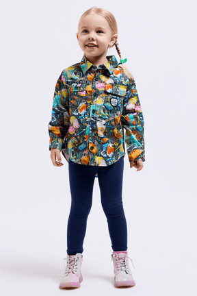 TradeMutt Kids Kids Servo Nation Army Work Shirt Kids Servo Nation Army Work Shirt