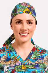 TradeMutt Scrubs Mission: Impossumble Scrub Cap Mission: Impossumble Scrub Cap 22513