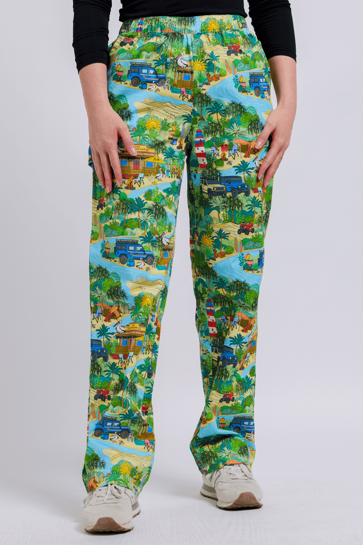 TradeMutt Scrubs That's Livin Barry Unisex Scrub Pant That's Livin Barry Unisex Scrub Pant