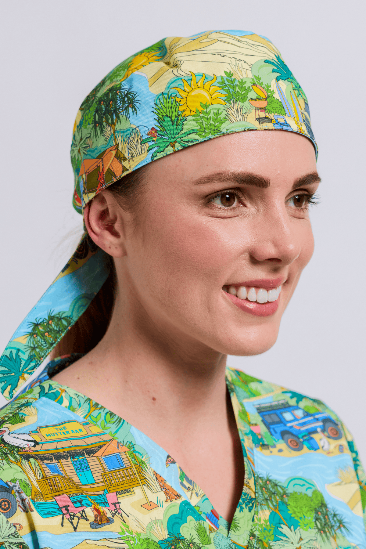 TradeMutt Scrubs That's Livin Barry Scrub Cap That's Livin Barry Scrub Cap 22582