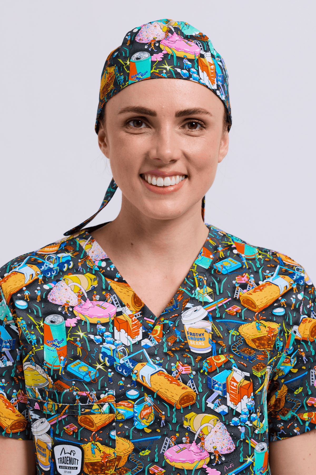 TradeMutt Scrubs Servo Nation Army Scrub Cap Servo Nation Army Scrub Cap 22539