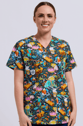 TradeMutt Scrubs Servo Nation Army Unisex Scrub Top Servo Nation Army Unisex Scrub Top