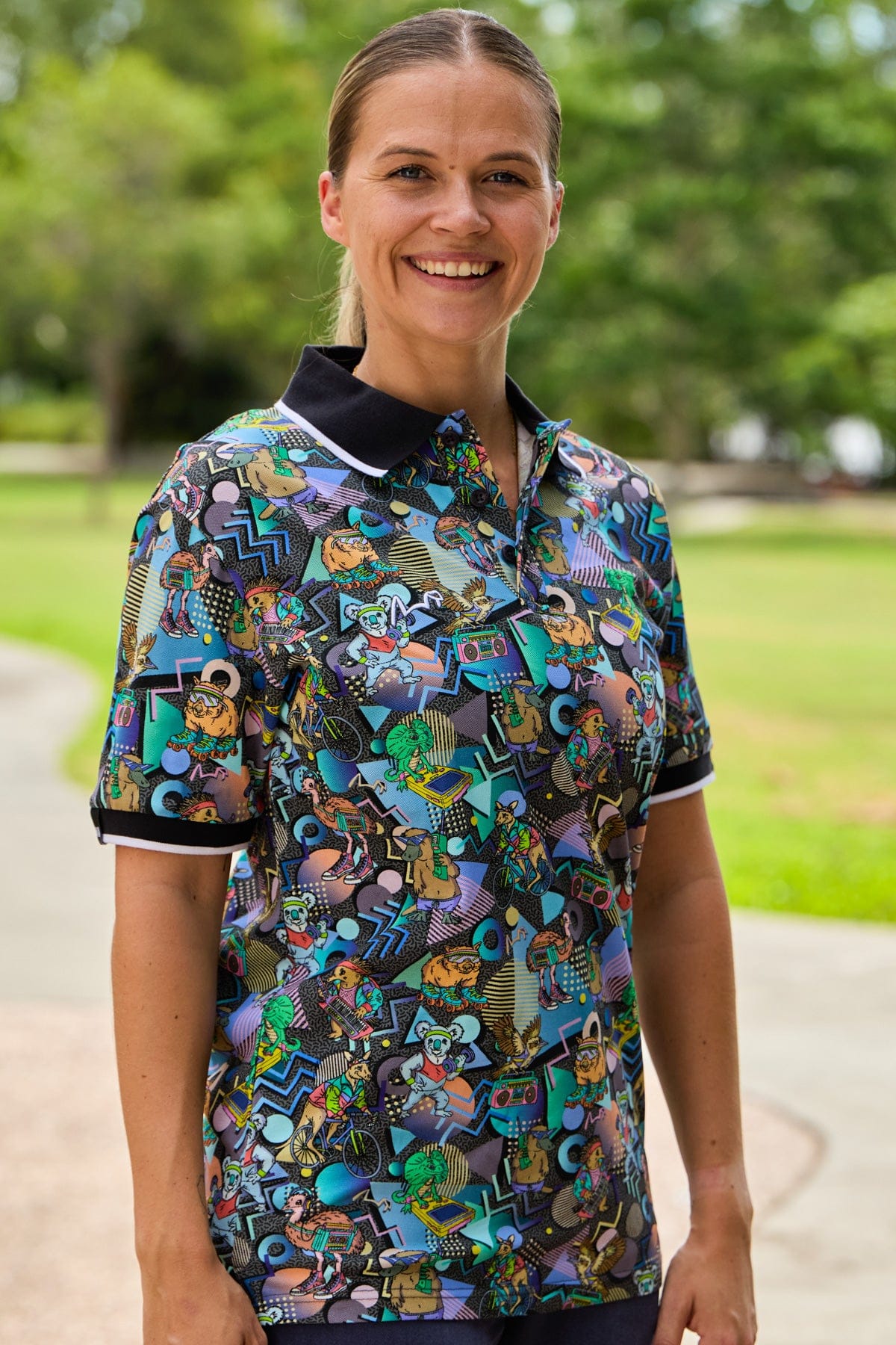 TradeMutt Workshirt Unisex Aerobics OzStyle Cotton Short Sleeve Polo Unisex Aerobics OzStyle Cotton Short Sleeve Polo