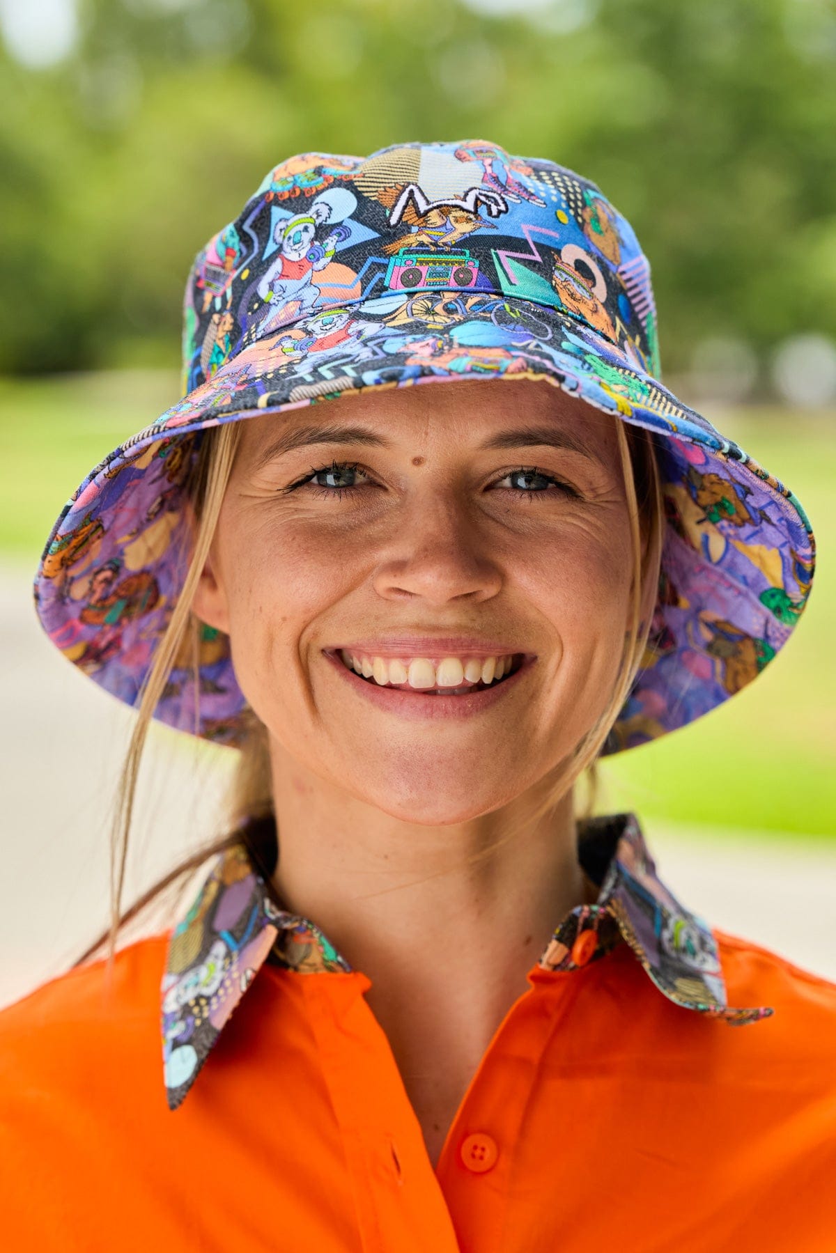 TradeMutt Aerobics OzStyle Reversible Bucket hat Aerobics OzStyle Reversible Bucket hat