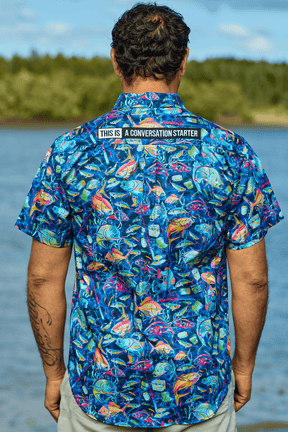 TradeMutt Workshirt Men's Off The Hook Short Sleeve Work Shirt Men's Off The Hook Short Sleeve Work Shirt | TradeMutt