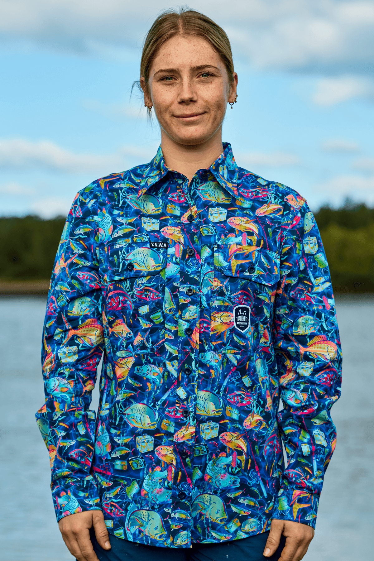 TradeMutt Workshirt Women's Off The Hook Full Button Work Shirt Women's Off The Hook Full Button Shirt | TradeMutt