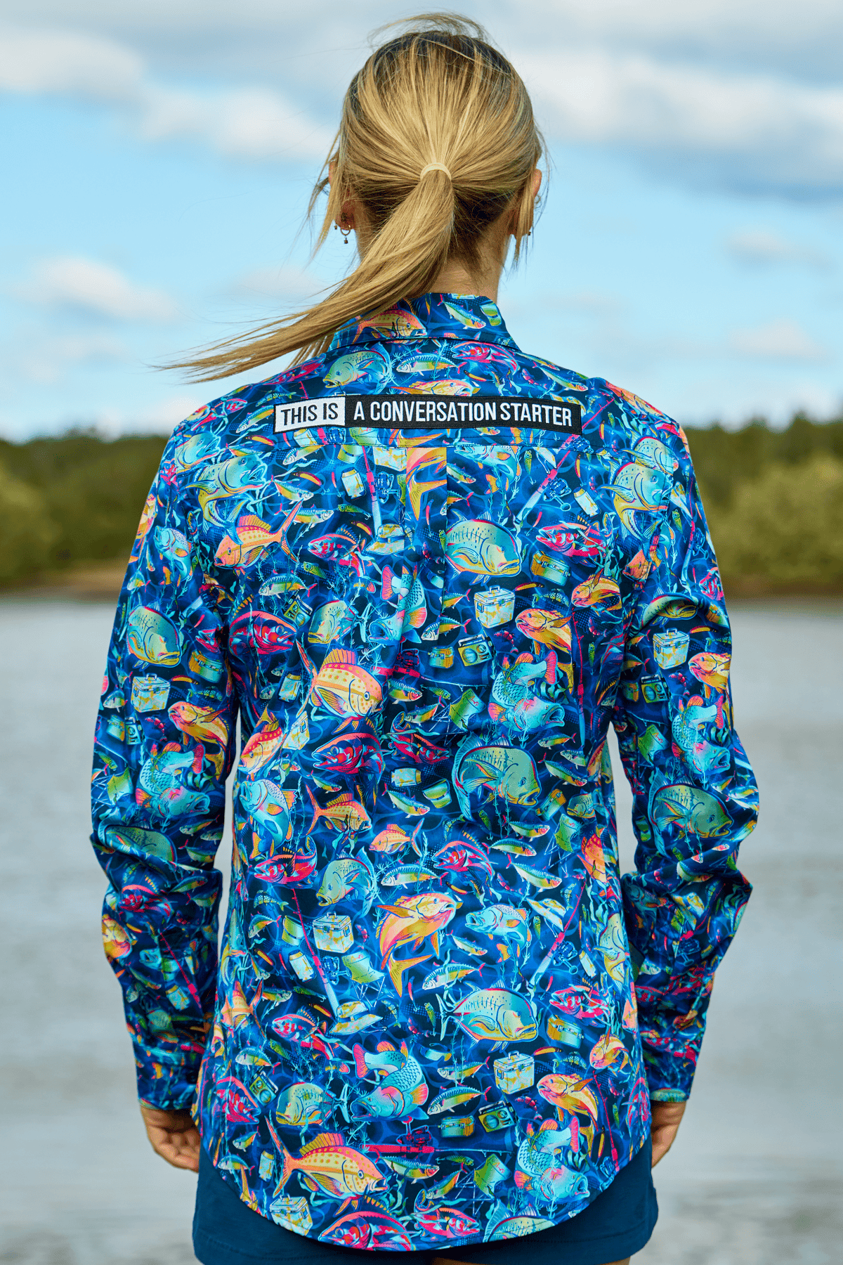 TradeMutt Workshirt Women's Off The Hook Full Button Work Shirt Women's Off The Hook Full Button Shirt | TradeMutt