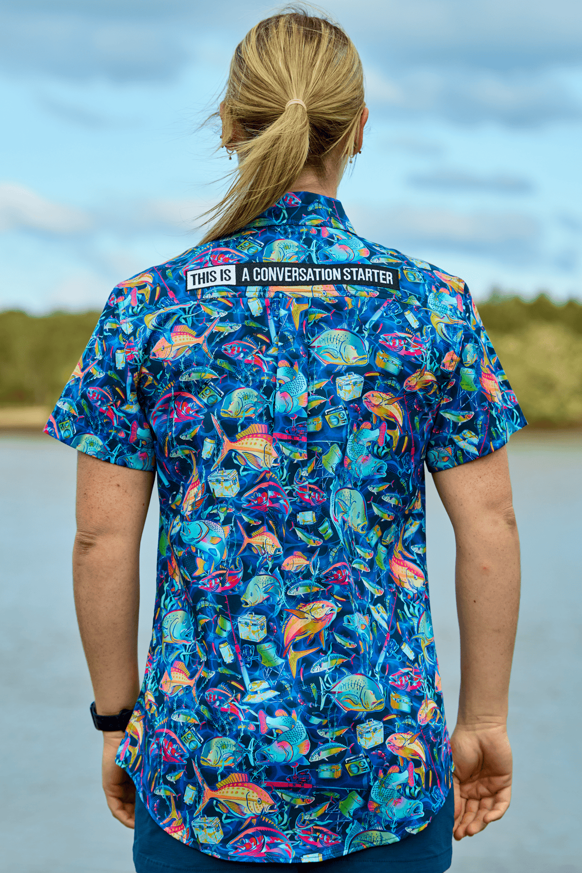 TradeMutt Workshirt Women's Off The Hook Short Sleeve Work Shirt Women's Off The Hook Short Sleeve Shirt | TradeMutt
