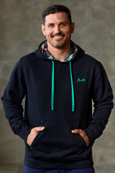 TradeMutt Winter Servo Nation Army Black Hoodie Blue Gum Hoodie | TradeMutt Winter Hoodies