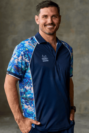 TradeMutt Polo Unisex Walkin on a Dream Short Sleeve Polo Unisex Walkin on a Dream Short Sleeve Polo