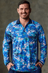 TradeMutt Polo Unisex Walkin on a Dream Long Sleeve Polo Unisex Walkin on a Dream Long Sleeve Polo