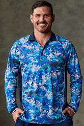 TradeMutt Polo Unisex Walkin on a Dream Long Sleeve Polo Unisex Walkin on a Dream Long Sleeve Polo