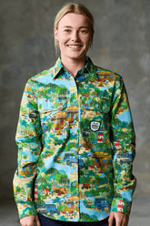 TradeMutt Workshirt Women's That's Livin Barry Full Button Work Shirt Women's That's Livin Barry Full Button Work Shirt