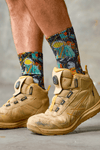 TradeMutt Footwear Servo Nation Army Printed Socks Servo Nation Army Printed Socks
