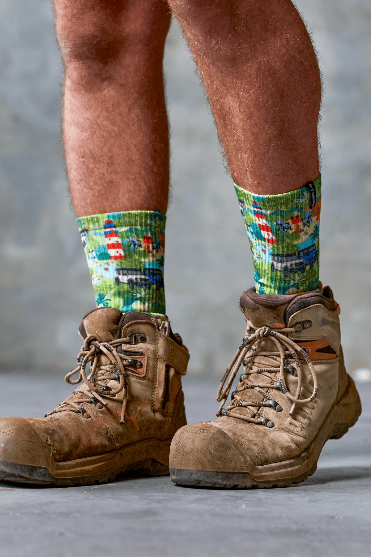 TradeMutt Footwear That's Livin Barry Printed Socks That's Livin Barry Printed Socks