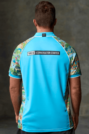 TradeMutt Polo Unisex That's Livin Barry Short Sleeve Polo Unisex That's Livin Barry Short Sleeve Polo