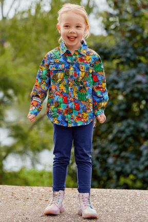 TradeMutt Kids Kids Backyard Blitz Work Shirt Kids Backyard Blitz Work Shirt | TradeMutt Workwear