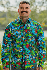 TradeMutt Workshirt Men's Big Greasy Full Button Work Shirt Men's The Big Greasy Full Button Work Shirt | TradeMutt
