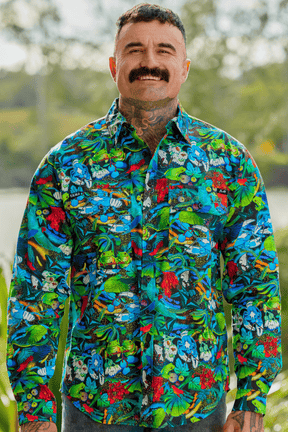TradeMutt Workshirt Men's Big Greasy Full Button Work Shirt Men's The Big Greasy Full Button Work Shirt | TradeMutt