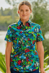 TradeMutt Workshirt Women's Big Greasy Short Sleeve Work Shirt Women's The Big Greasy Short Sleeve Work Shirt | TradeMutt