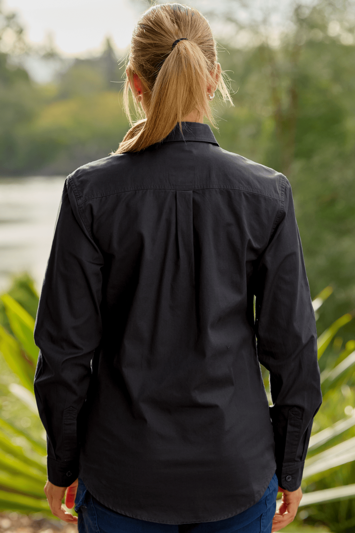 TradeMutt Workshirt Women's Big Greasy Undercover Mutter Full Button Workshirt Women's The Big Greasy Undercover Mutter Workshirt | TradeMutt