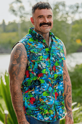 TradeMutt Workshirt Big Greasy Territory Sleeve Work Shirt The Big Greasy Territory Sleeve Work Shirt | TradeMutt