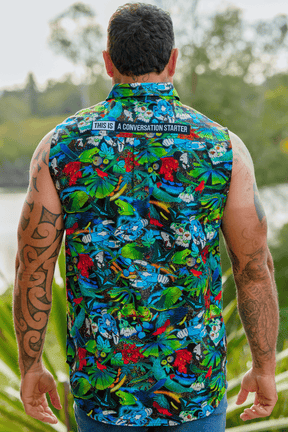 TradeMutt Workshirt Big Greasy Territory Sleeve Work Shirt The Big Greasy Territory Sleeve Work Shirt | TradeMutt