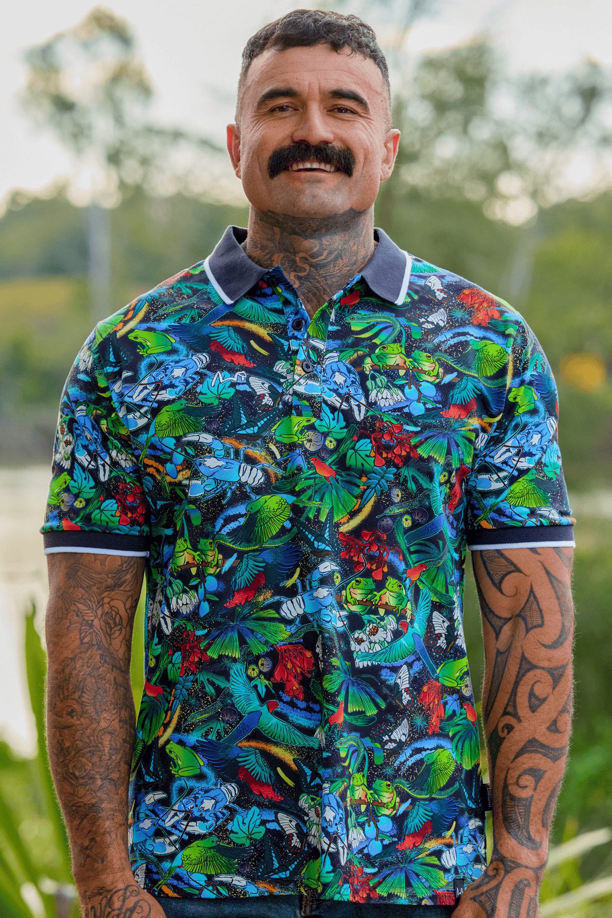 TradeMutt Workshirt Unisex Big Greasy Cotton Short Sleeve Polo Unisex The Big Greasy Cotton Short Sleeve Polo | TradeMutt