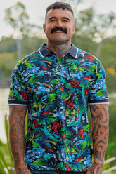 TradeMutt Workshirt Unisex Big Greasy Cotton Short Sleeve Polo Unisex The Big Greasy Cotton Short Sleeve Polo | TradeMutt