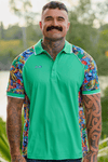 TradeMutt Polo Unisex Backyard Blitz Green Short Sleeve Polo Unisex Backyard Blitz Short Sleeve Polo | TradeMutt Workwear