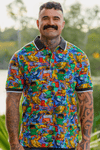 TradeMutt Workshirt Unisex Backyard Blitz Cotton Short Sleeve Polo Unisex Backyard Blitz Cotton Polo | TradeMutt Workwear