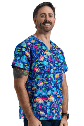 TradeMutt Scrubs Off The Hook Scrub Top Off The Hook Scrub Top | TradeMutt