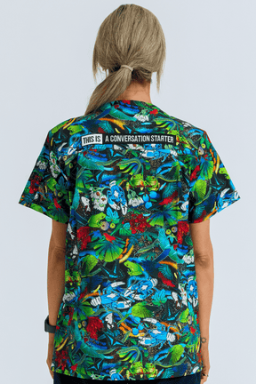 TradeMutt Scrubs Big Greasy Scrub Top The Big Greasy Scrub Top | TradeMutt
