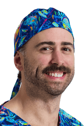 TradeMutt Scrubs Off The Hook Scrub Cap Off The Hook Scrub Cap | TradeMutt 22637