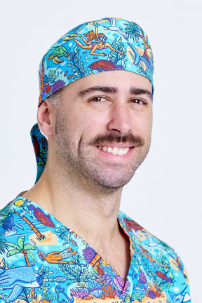 TradeMutt Headwear Vitamin Sea Scrub Cap Vitamin Sea Scrub Cap 22492