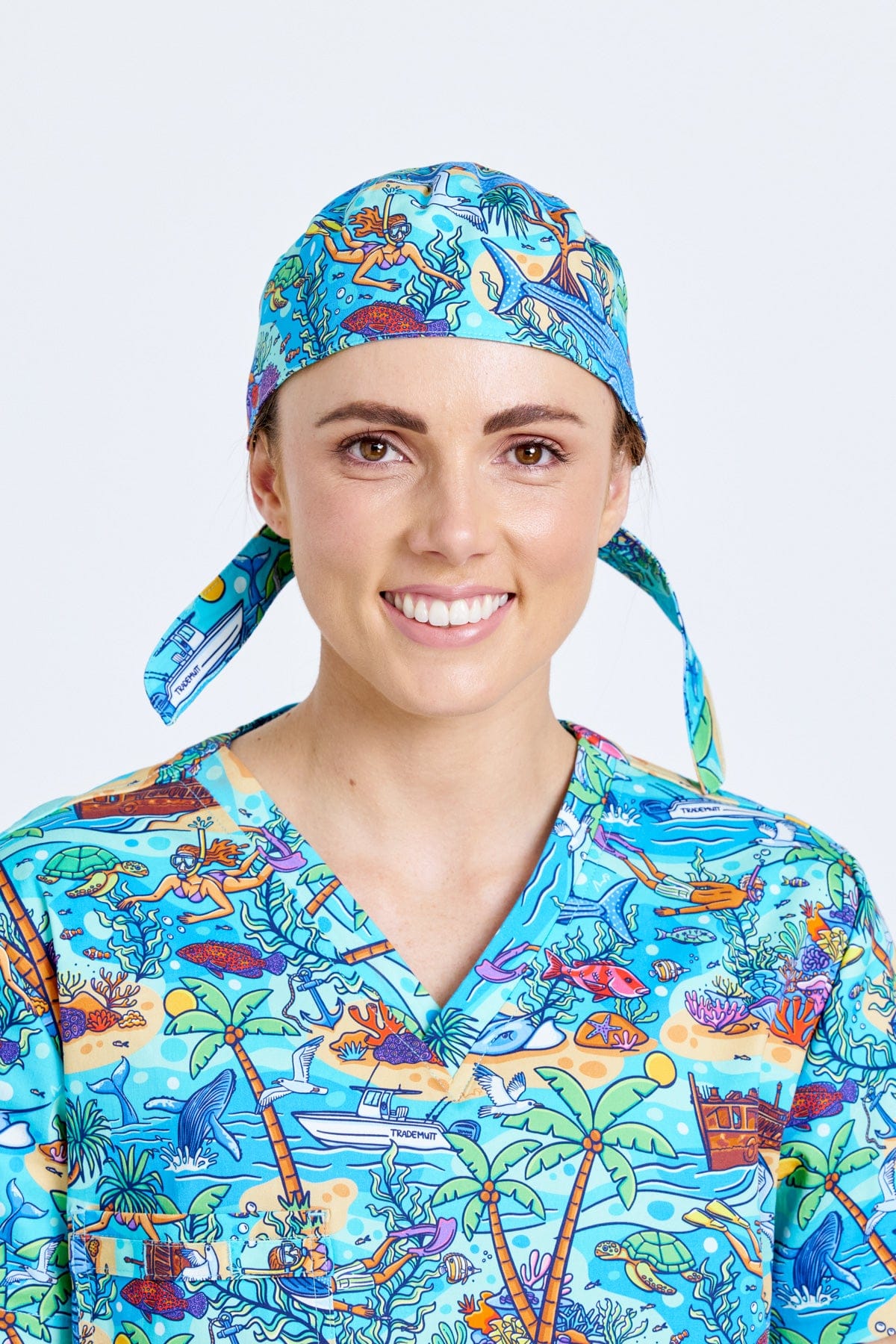 TradeMutt Headwear Vitamin Sea Scrub Cap Vitamin Sea Scrub Cap 22492