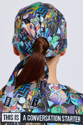 TradeMutt Workshirt OSFM Aerobics OzStyle Scrub Cap Aerobics OzStyle Scrub Cap 22454