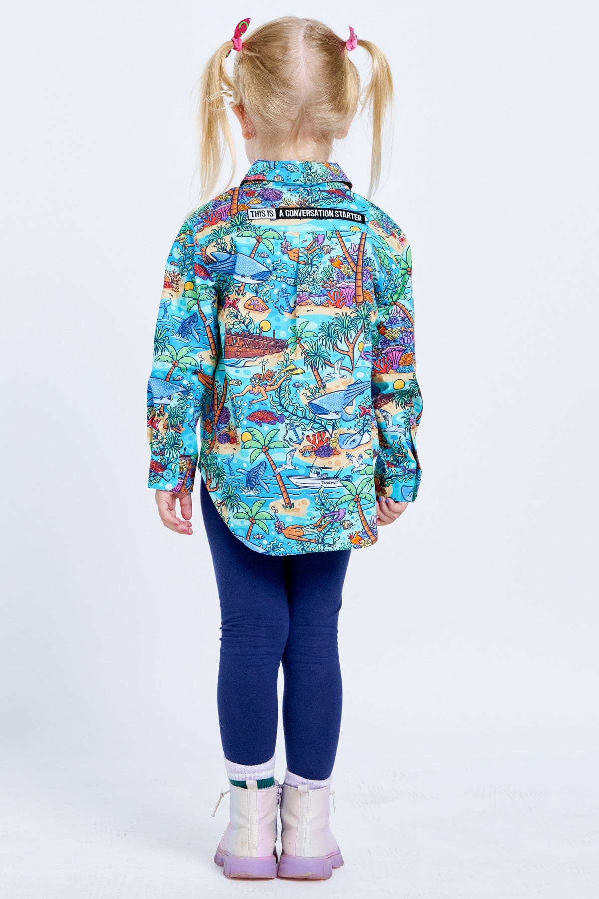 TradeMutt Workshirt Kids Vitamin Sea Work Shirt Kids Vitamin Sea Work Shirt