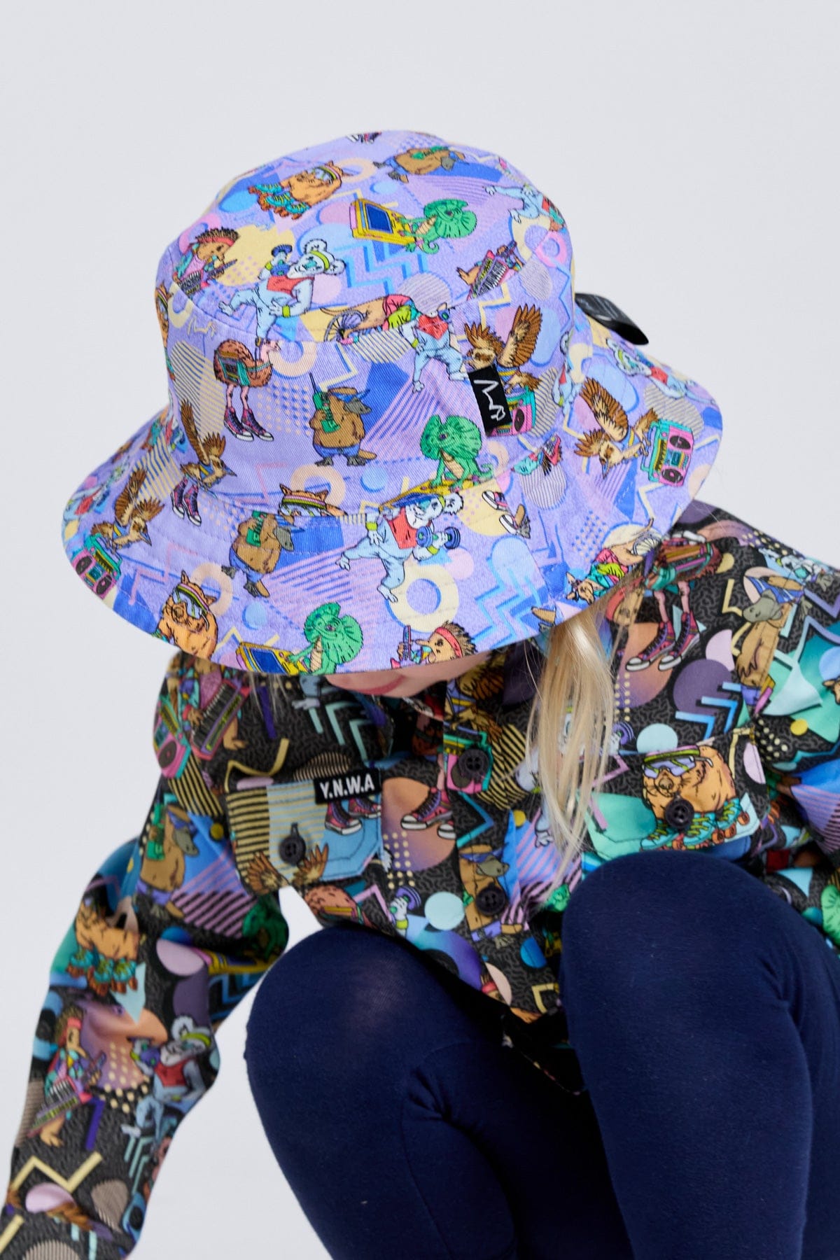 TradeMutt Aerobics OzStyle Kids Reversible bucket hat Aerobics OzStyle Kids Reversible bucket hat 22463