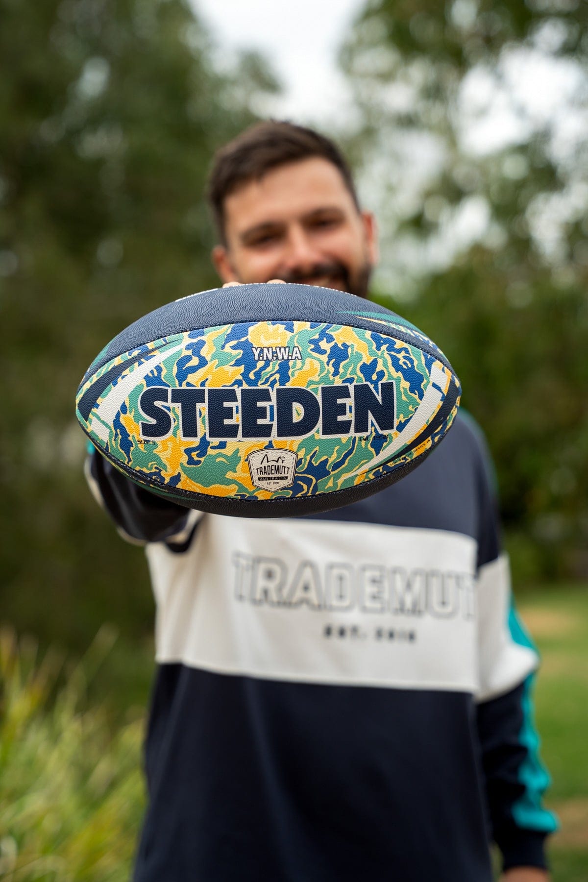 TradeMutt Bday Football Bday Football 22442