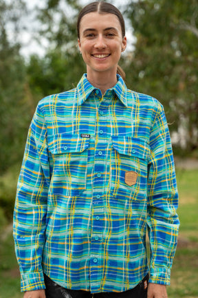 TradeMutt Workshirt Paradise Pool Flanno Paradise Pool Flanno