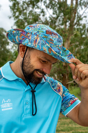 TradeMutt Headwear Vitamin Sea Wide Brim Hat Vitamin Sea Wide Brim Hat