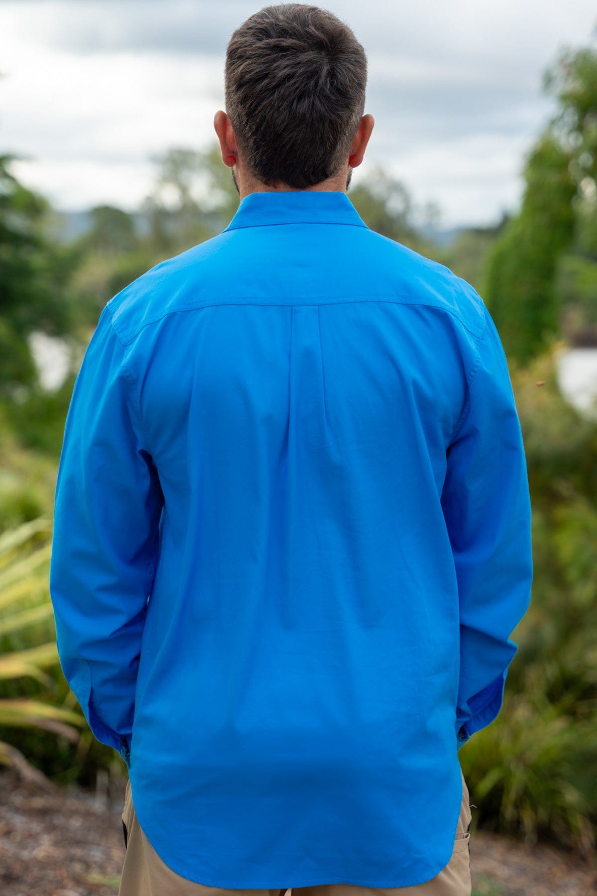 TradeMutt Workshirt Men's Vitamin Sea Undercover Mutter Half Button Workshirt Men's Vitamin Sea Undercover Mutter Half Button Workshirt