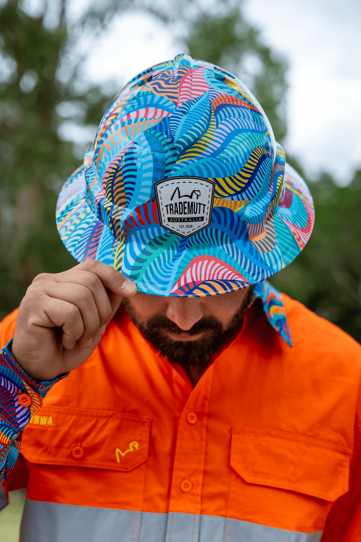 TradeMutt Headwear Snazzy Hard Hat Snazzy Hard Hat | TradeMutt Hard Hats 22610