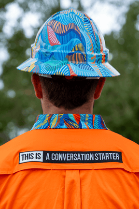 TradeMutt Headwear Snazzy Hard Hat Snazzy Hard Hat | TradeMutt Hard Hats 22610